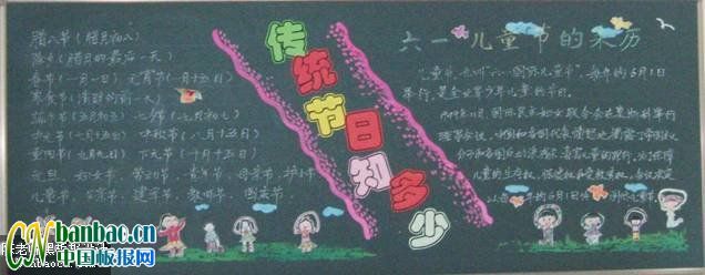 传统节日知多少主题黑板报之六一儿童节的来历