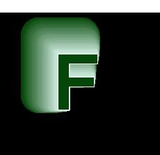 中国板报网一周年庆特别奉献之绿黑风格主题字母F