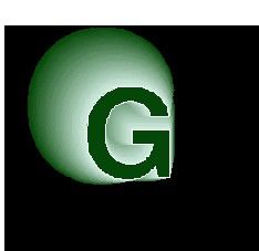 中国板报网一周年庆特别奉献之绿黑风格主题字母G