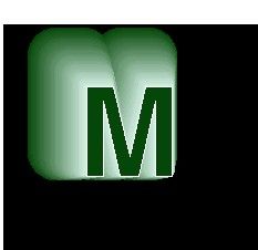 中国板报网一周年庆特别奉献之绿黑风格主题字母M