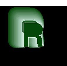 中国板报网一周年庆特别奉献之绿黑风格主题字母R