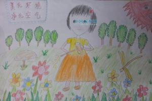 中国梦青春成长绘画