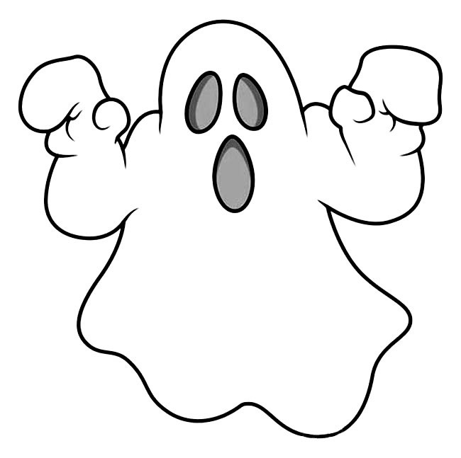 幽灵鬼魂简笔画图片 幽灵鬼魂怎么画