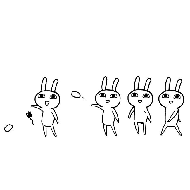 卡通小兔子简笔画图片 卡通小兔子怎么画