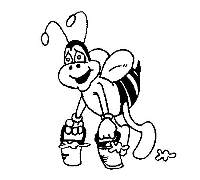 蜜蜂简笔画图片 蜜蜂怎么画