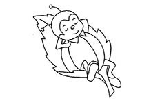 卡通瓢虫简笔画图片 瓢虫怎么画