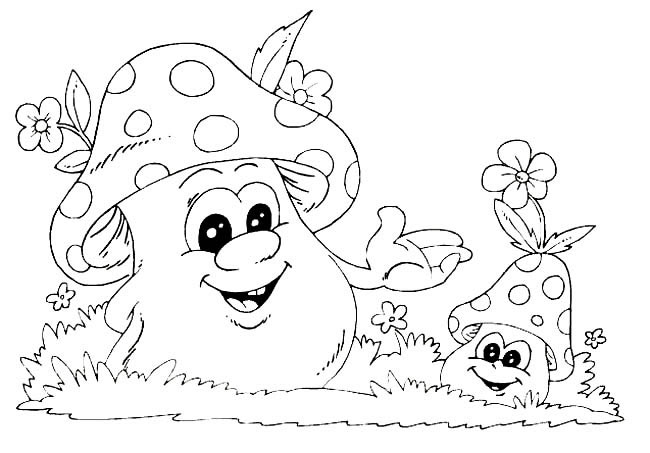蘑菇简笔画图片 蘑菇怎么画