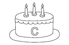 生日蛋糕简笔画图片 生日蛋糕怎么画