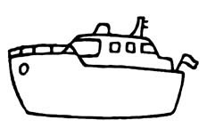轮船简笔画图片 轮船怎么画