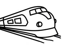 火车交通工具简笔画步骤图片大全火车交