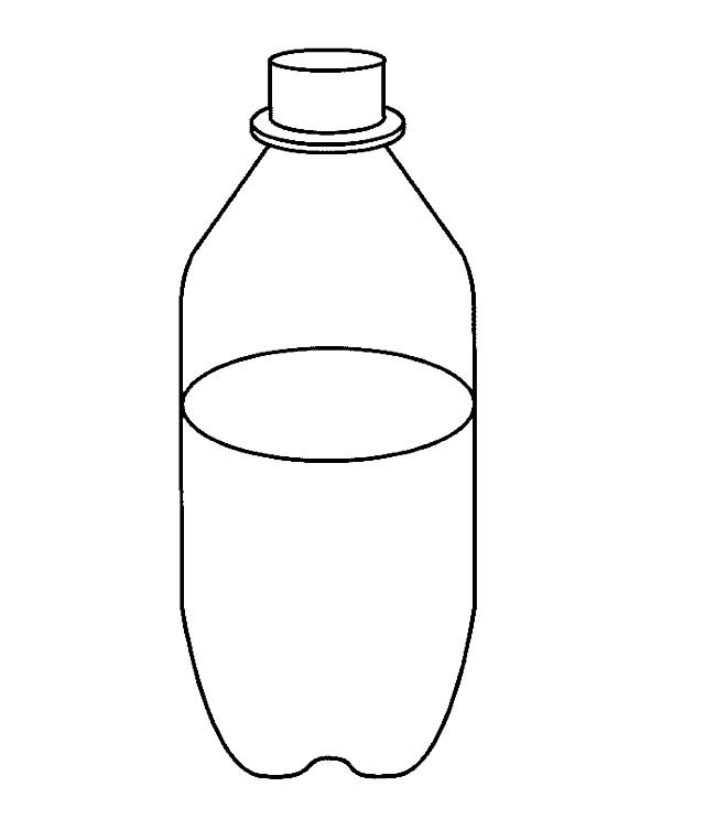 饮料瓶简笔画图片 饮料瓶怎么画