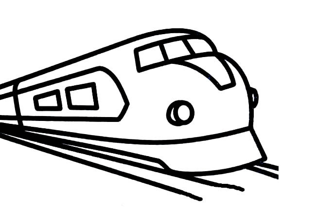 火车交通工具简笔画步骤图片大全火车交