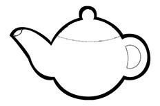 茶壶用品简笔画图片 茶壶怎么画