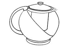 茶壶简笔画图片怎么画