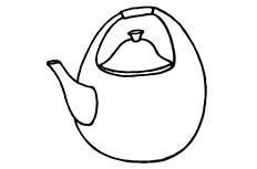 茶壶简笔画图片 茶壶怎么画