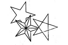 五角星简笔画图片 五角星怎么画