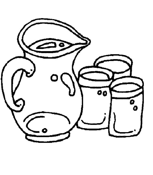 水杯茶具简笔画图片 水杯怎么画