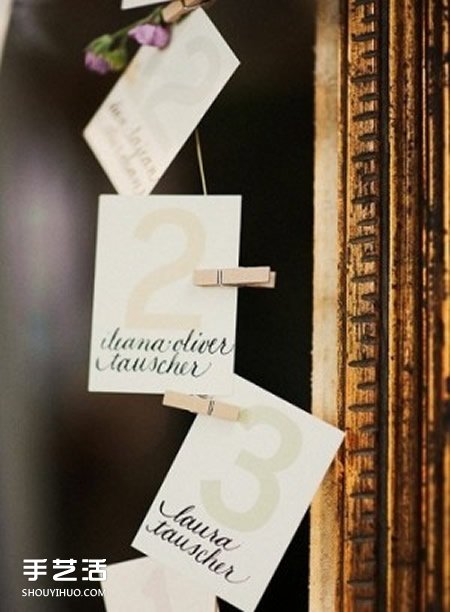 手工制作婚庆卡片图片 创意婚礼卡片DIY设计