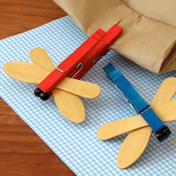 简单蜻蜓的制作方法 幼儿园蜻蜓手工制作