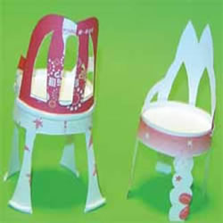 简单自制迷你椅子教程 幼儿园纸杯椅子的做法