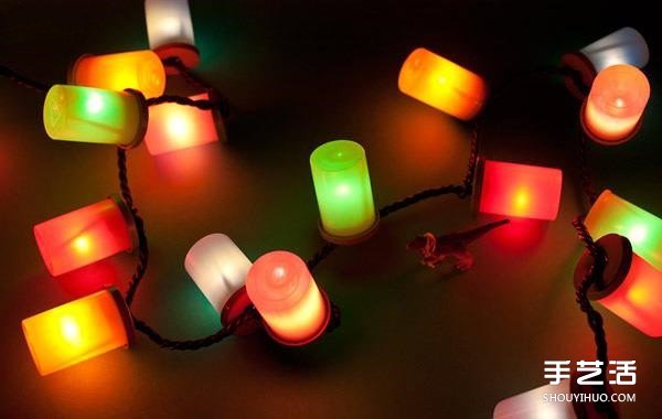 春节彩灯灯笼制作图解 圣诞彩灯装饰DIY方法