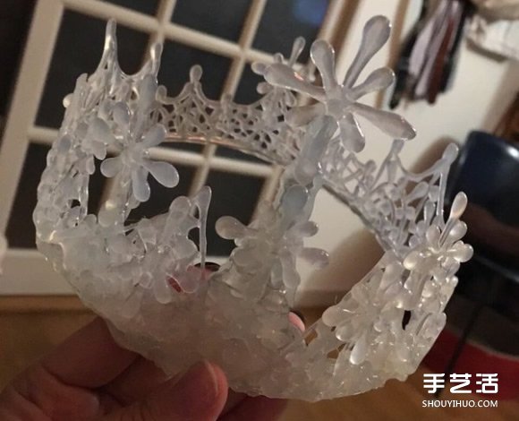 自制热熔胶皇冠图片 热熔胶DIY皇冠的方法