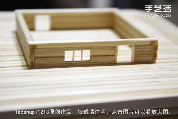 筷子和竹签制作埃菲尔铁塔模型的详细图解教程