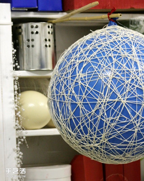 自制气球灯DIY步骤图解 气球灯制作方法教程