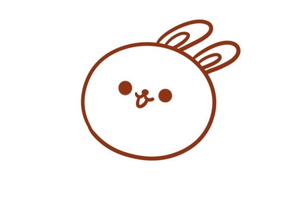 吃月饼的兔子简笔画图片 吃月饼的兔子怎么画