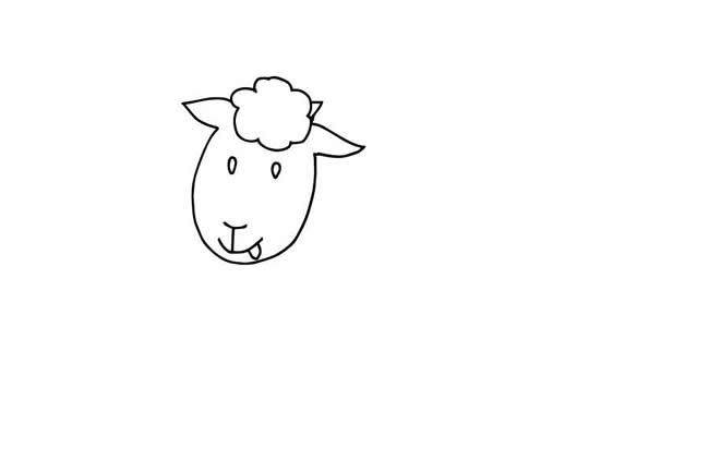 小羊简笔画图片大全 小羊怎么画