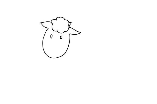 小羊简笔画图片大全 小羊怎么画