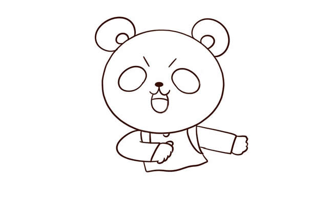 熊猫宝宝简笔画图片大全 熊猫怎么画