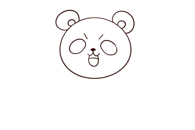 熊猫宝宝简笔画图片大全 熊猫怎么画