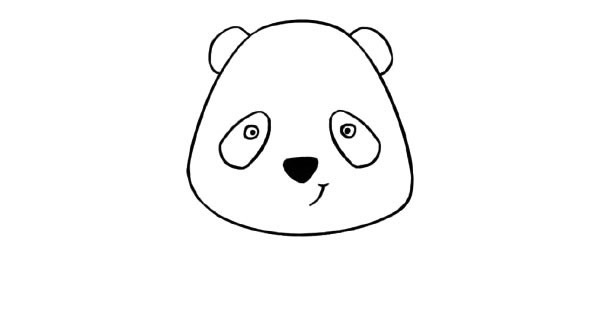 可爱的大熊猫简笔画图片 大熊猫怎么画