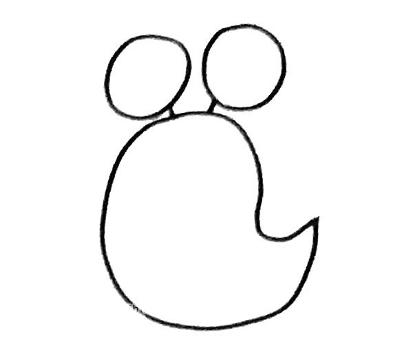 卡通蜗牛简笔画图片 卡通蜗牛怎么画