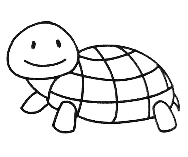 6款卡通乌龟简笔画图片 乌龟怎么画