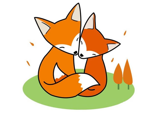 狐狸的简笔画图片怎么画