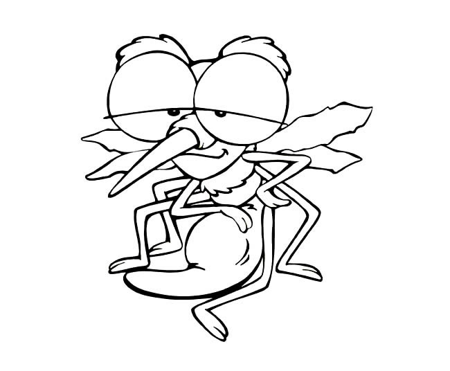 蚊子怪兽简笔画图片 蚊子怎么画