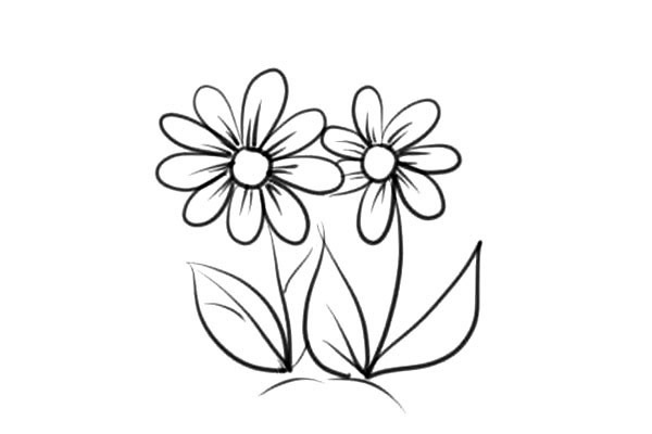 9款小花朵简笔画图片 小花朵怎么画