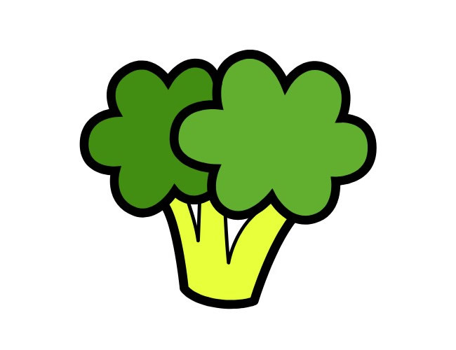 三张卡通蔬菜简笔画图片 卡通蔬菜怎么画