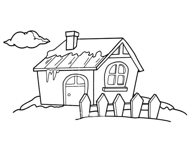 房子简笔画图片 房子怎么画