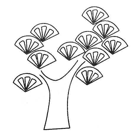 松树的简笔画图片 松树怎么画
