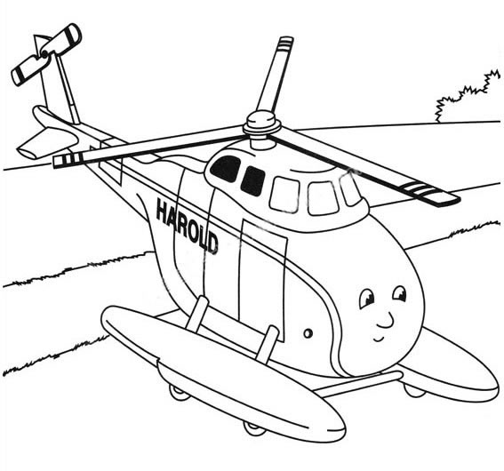 救援直升机简笔画图片 救援直升机怎么画