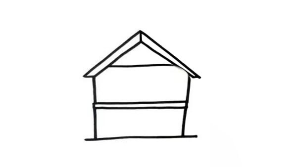 小房子简笔画彩色图片 小房子怎么画