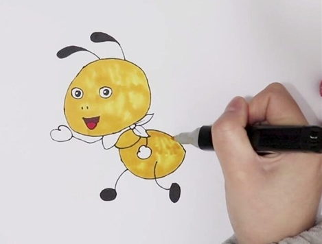蚂蚁简笔画图片 蚂蚁怎么画