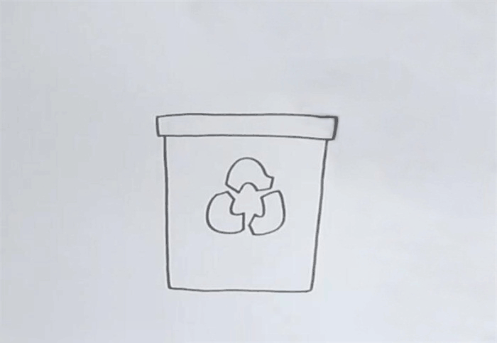 生活垃圾分类简笔画图片 垃圾分类怎么画