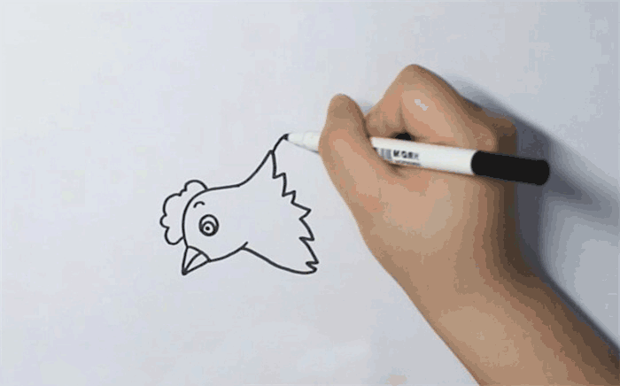 母鸡简笔画图片 母鸡怎么画