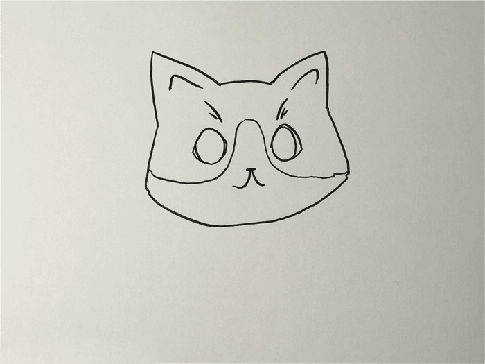 小猫简笔画绘画图片 猫怎么画