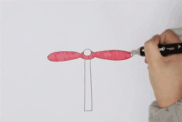 玩具竹蜻蜓简笔画图片 竹蜻蜓要怎么画