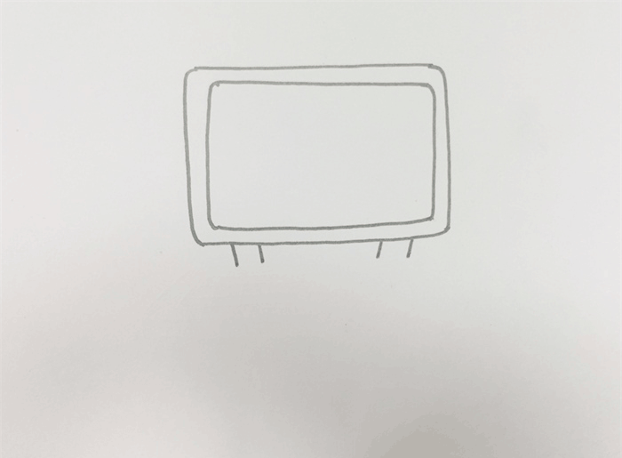 电脑简笔画图片 电脑怎么画